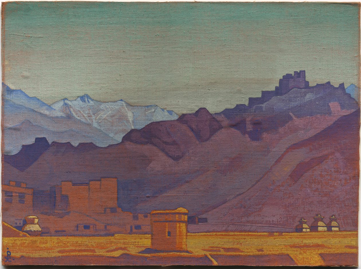Droga do Tybetu, 1925 autorstwa Nicholas Roerich