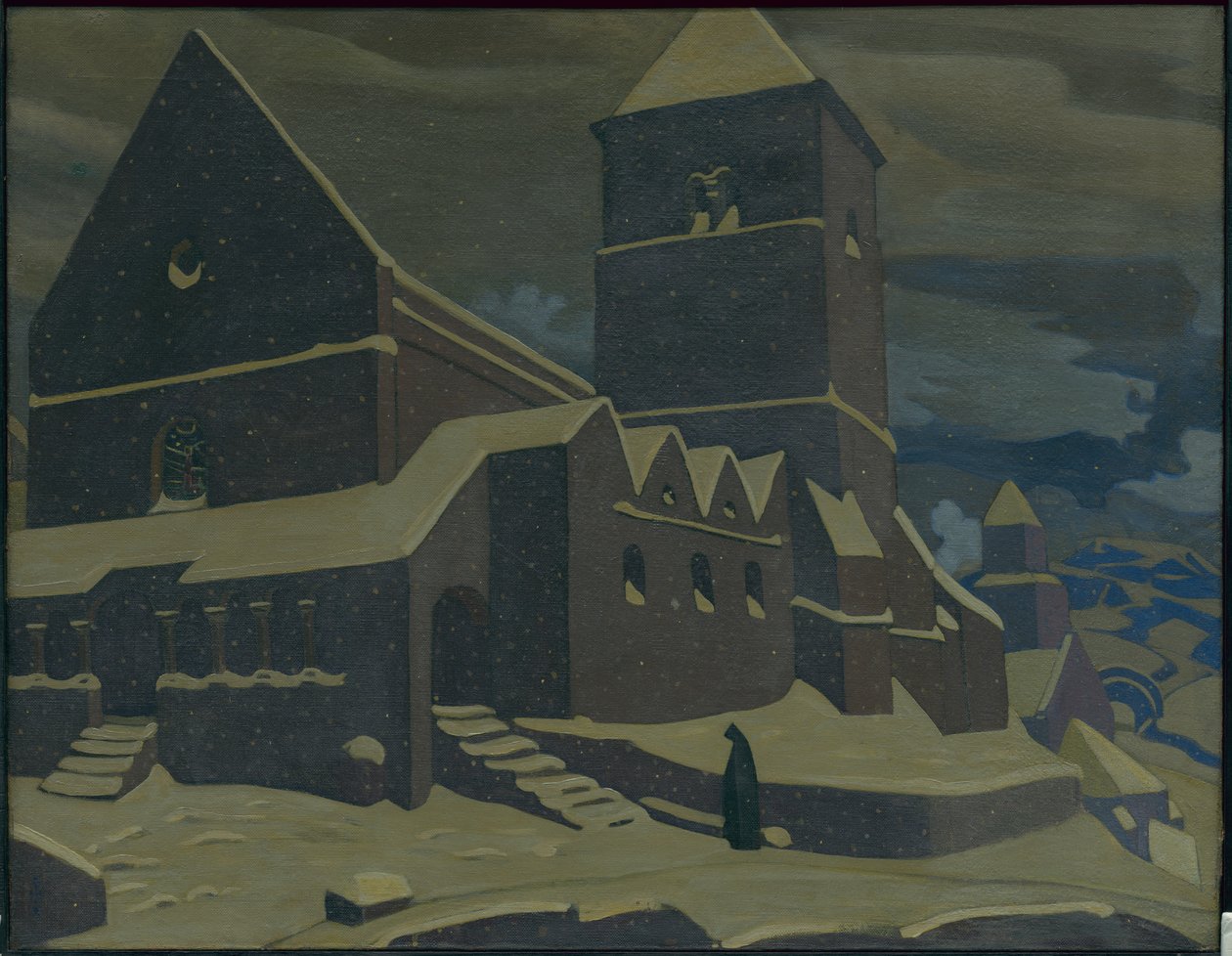 Pokuta, 1917 autorstwa Nicholas Roerich