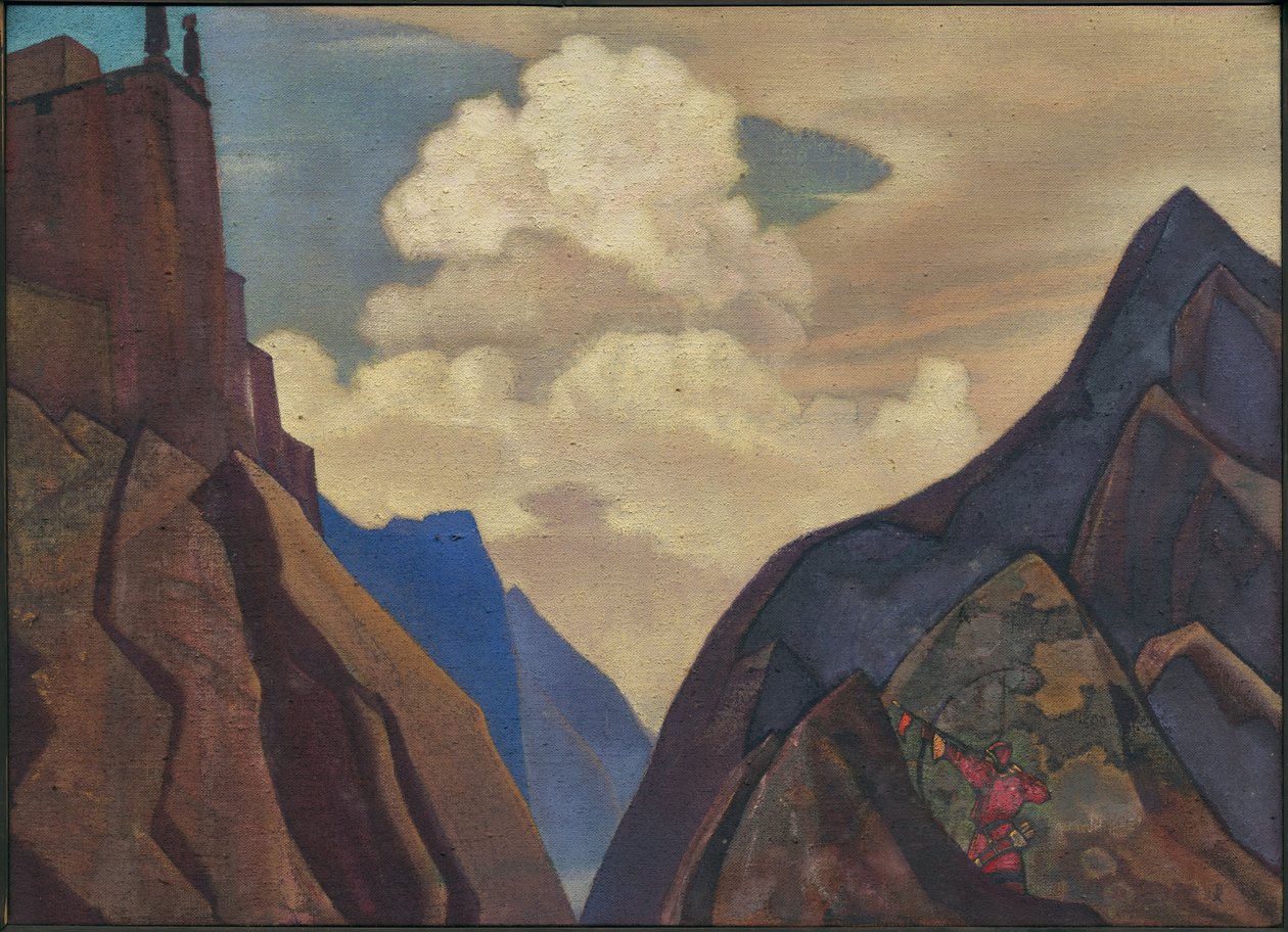 Szambal Daik, 1931 autorstwa Nicholas Roerich