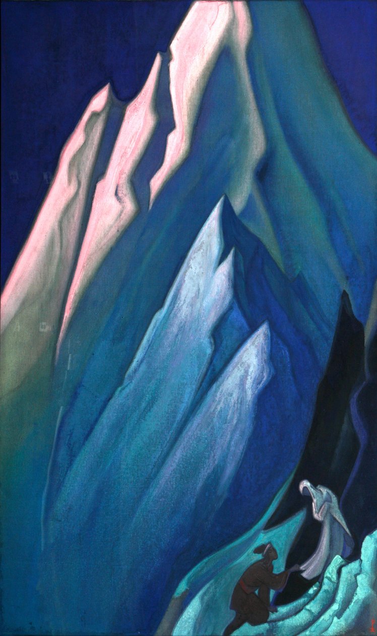 Ta, która prowadzi”, 1944. autorstwa Nicholas Roerich