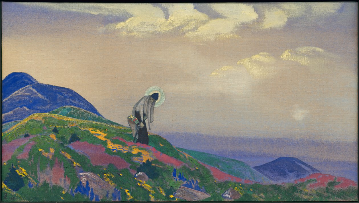 Św. Panteleimon Uzdrowiciel, 1931 autorstwa Nicholas Roerich
