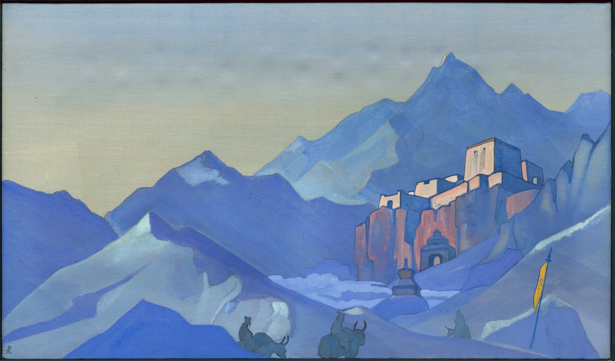 Twierdza Ducha, 1932 autorstwa Nicholas Roerich
