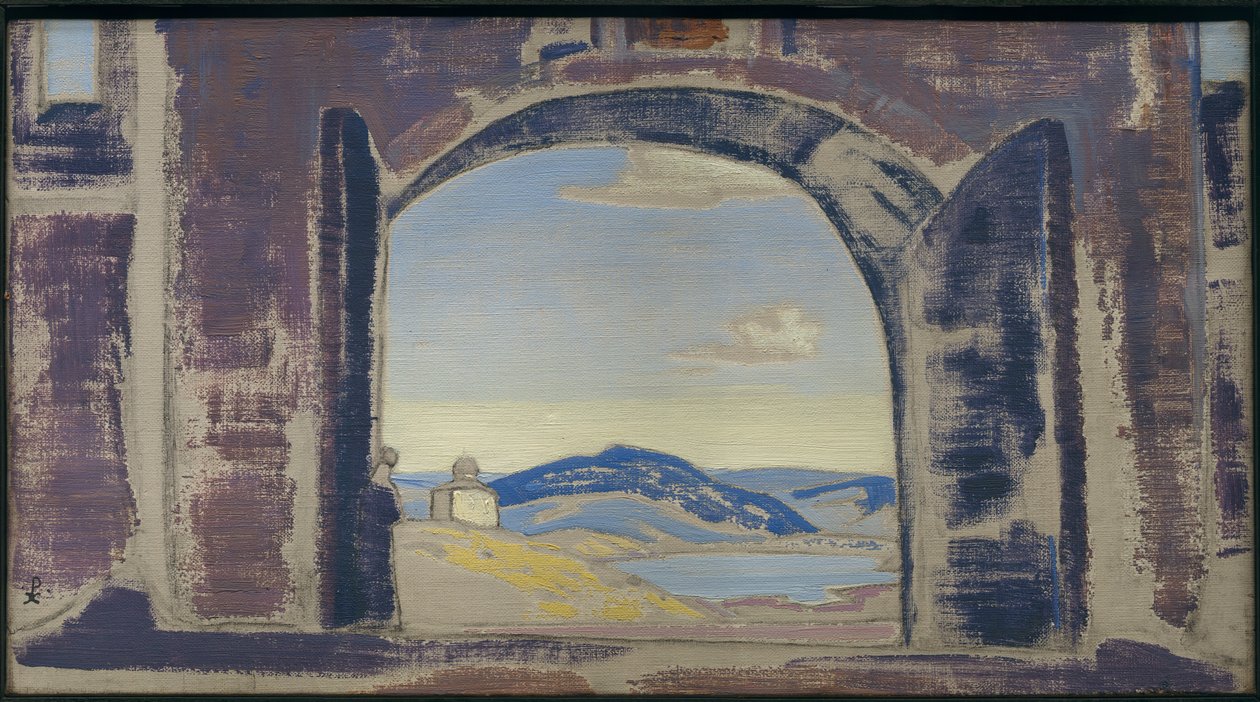 Studium do obrazu, ok. 1922 autorstwa Nicholas Roerich