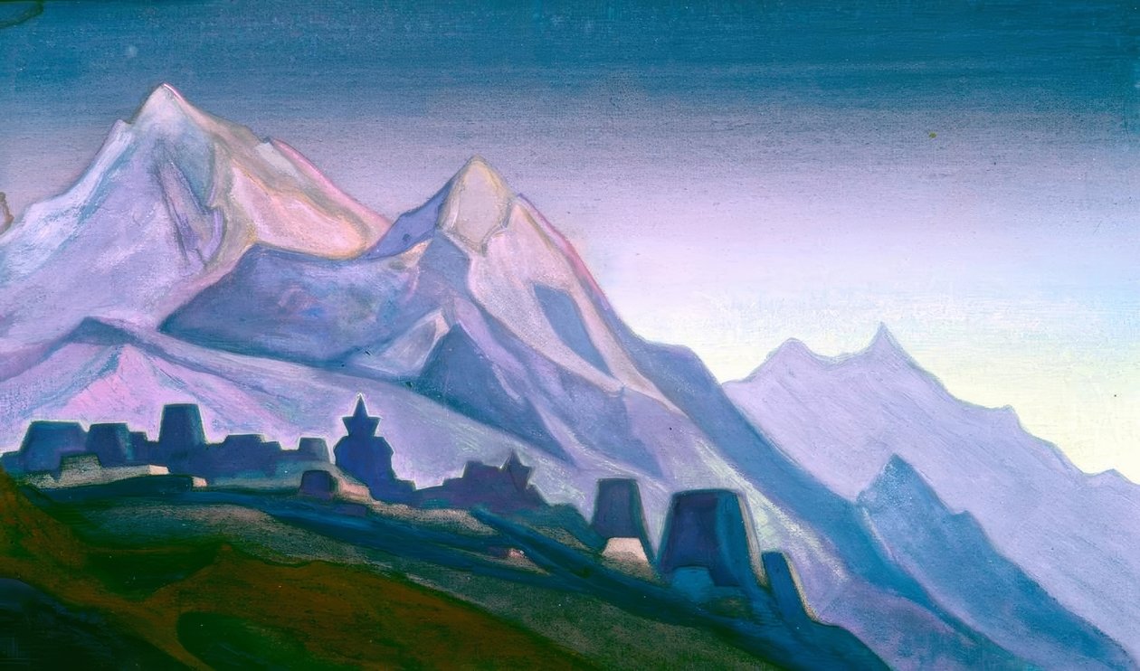 Tybet autorstwa Nicholas Roerich
