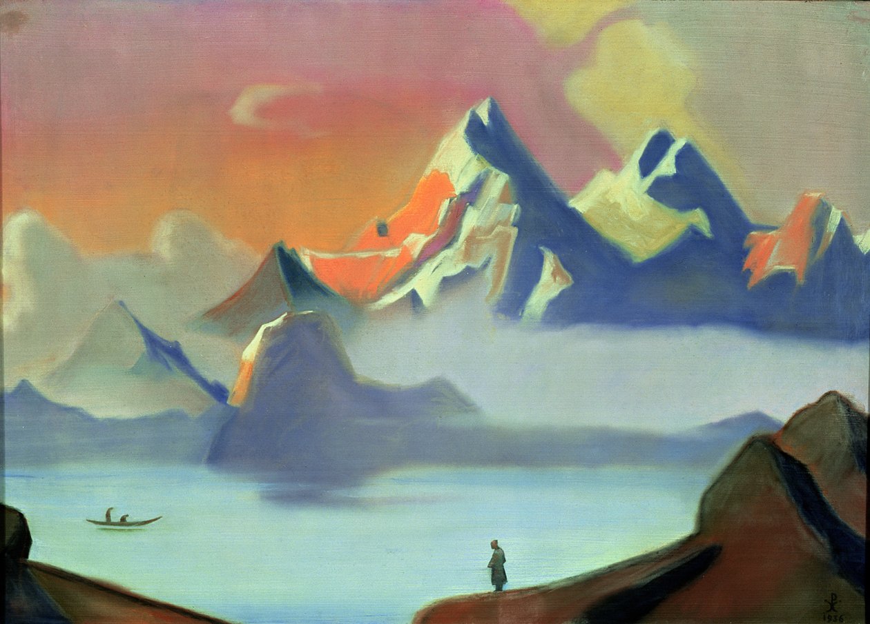 Tybet, 1936 autorstwa Nicholas Roerich