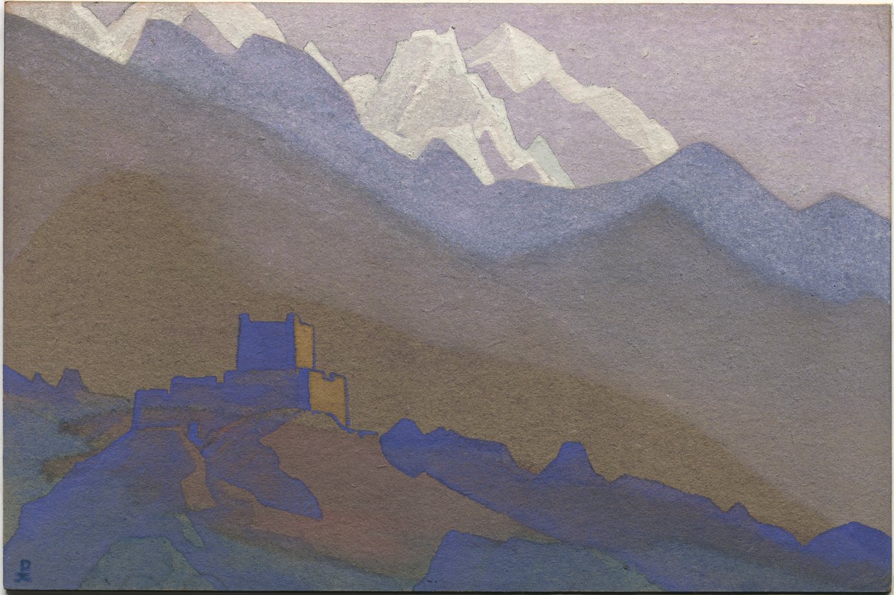 Tybet, Himalaje, 1936 autorstwa Nicholas Roerich