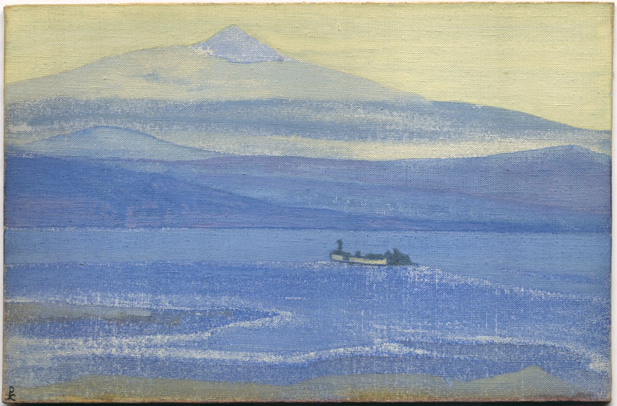 Ścieżka tybetańska, 1931 autorstwa Nicholas Roerich