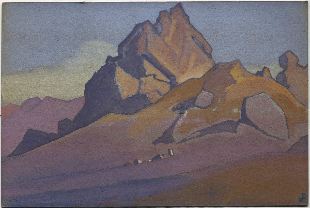 Wschodnia Khada, 1936 autorstwa Nicholas Roerich