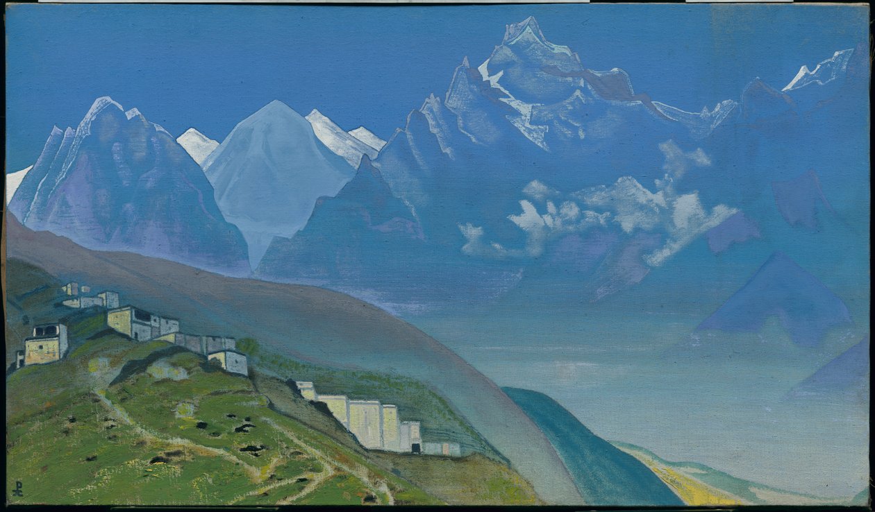 Do Kailas, Lahaul, 1932 autorstwa Nicholas Roerich