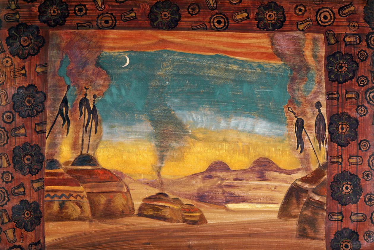 Nieznany obraz autorstwa Nicholas Roerich