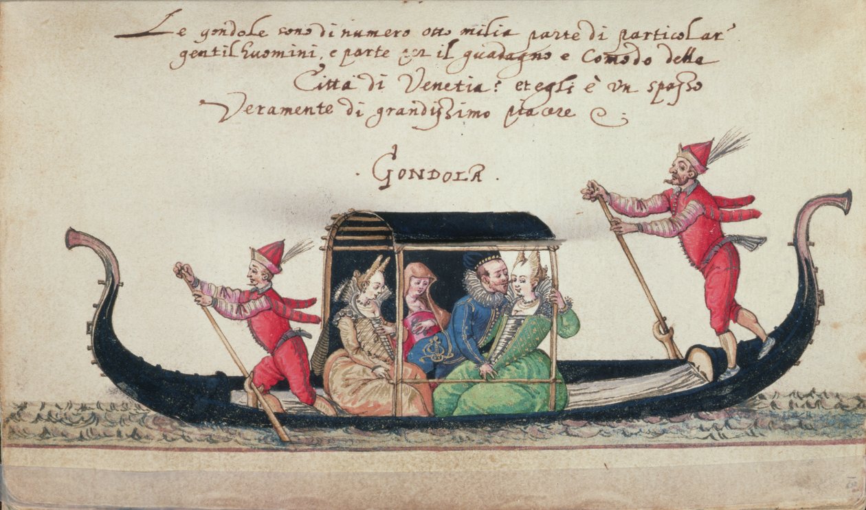 MS W.477 fol.13 Scena z „Księgi kostiumów” Kippella, ok.1558 autorstwa Niclauss Kippell