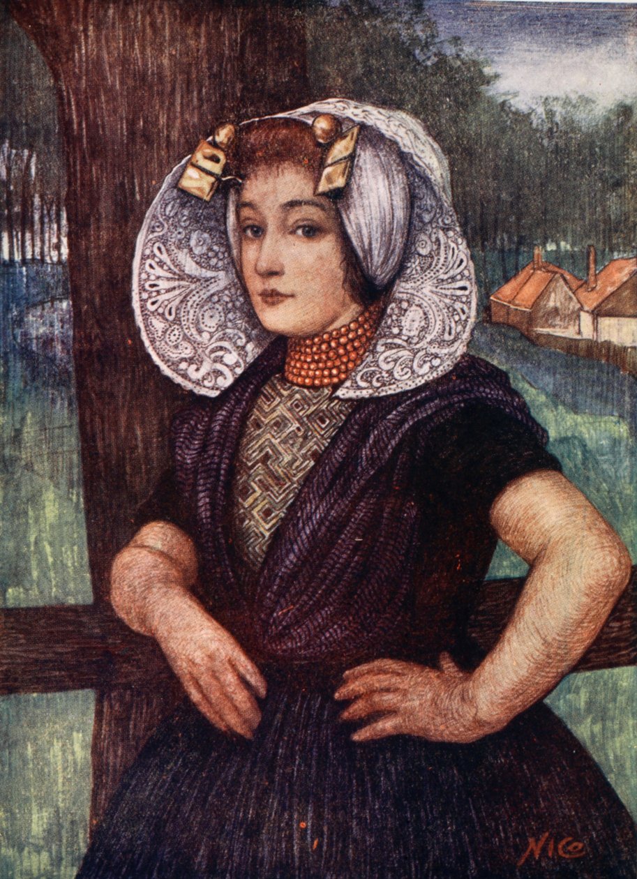 Dziewczyna z Goes, 1904 autorstwa Nico Jungman