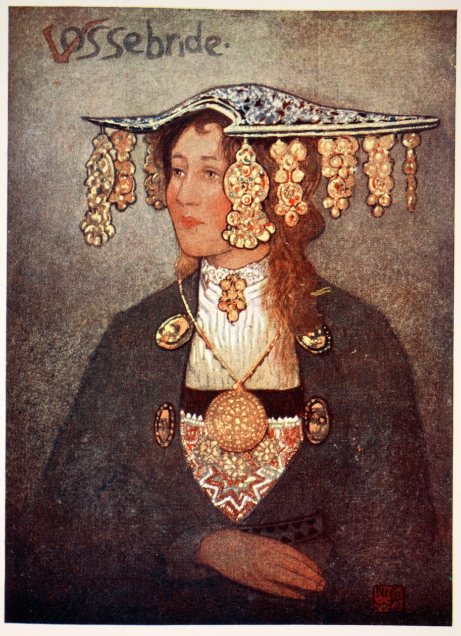 Panna młoda Vosse, 1905 autorstwa Nico Jungman
