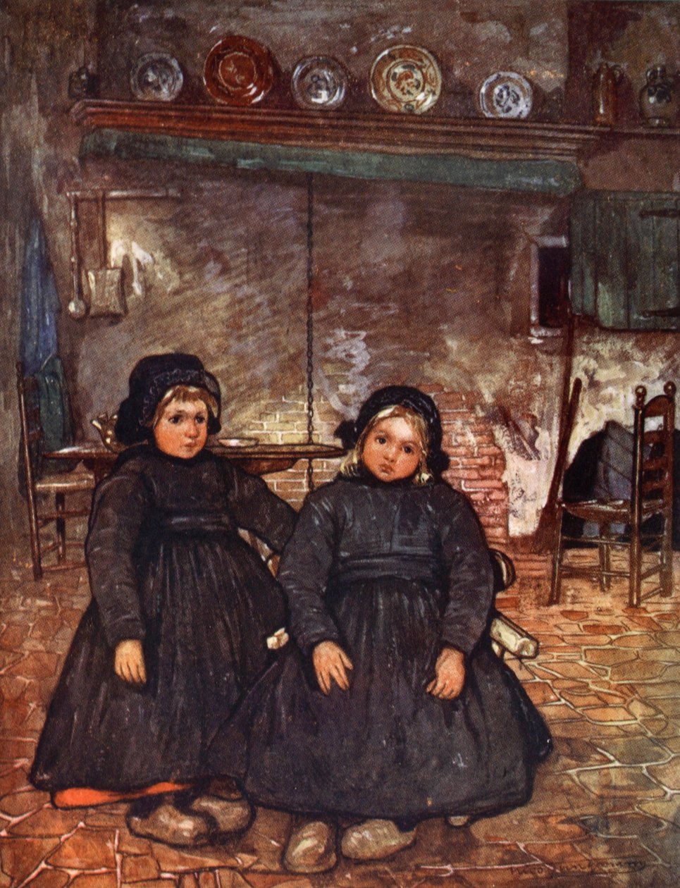 Dzieci Elspeeta, 1904 autorstwa Nico Jungman