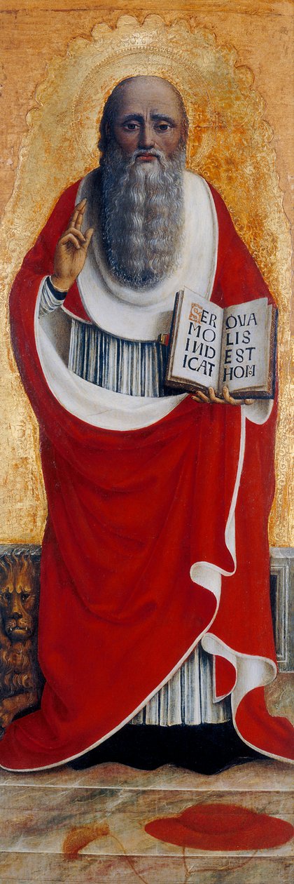 Św. Hieronim autorstwa Nicolò Il Lombarducio (attr.to) Corso