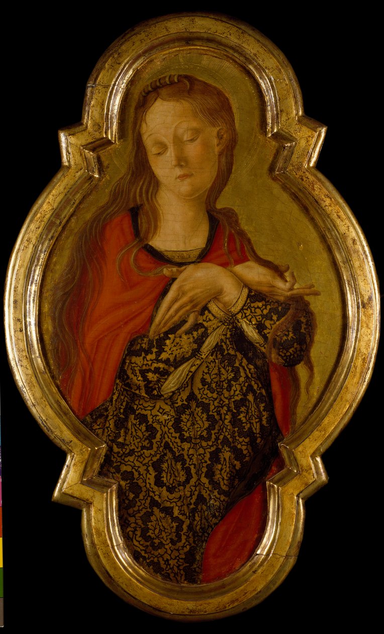Maria Magdalena, XV w. (tempera na desce) autorstwa Nicola de Maestro Antonio