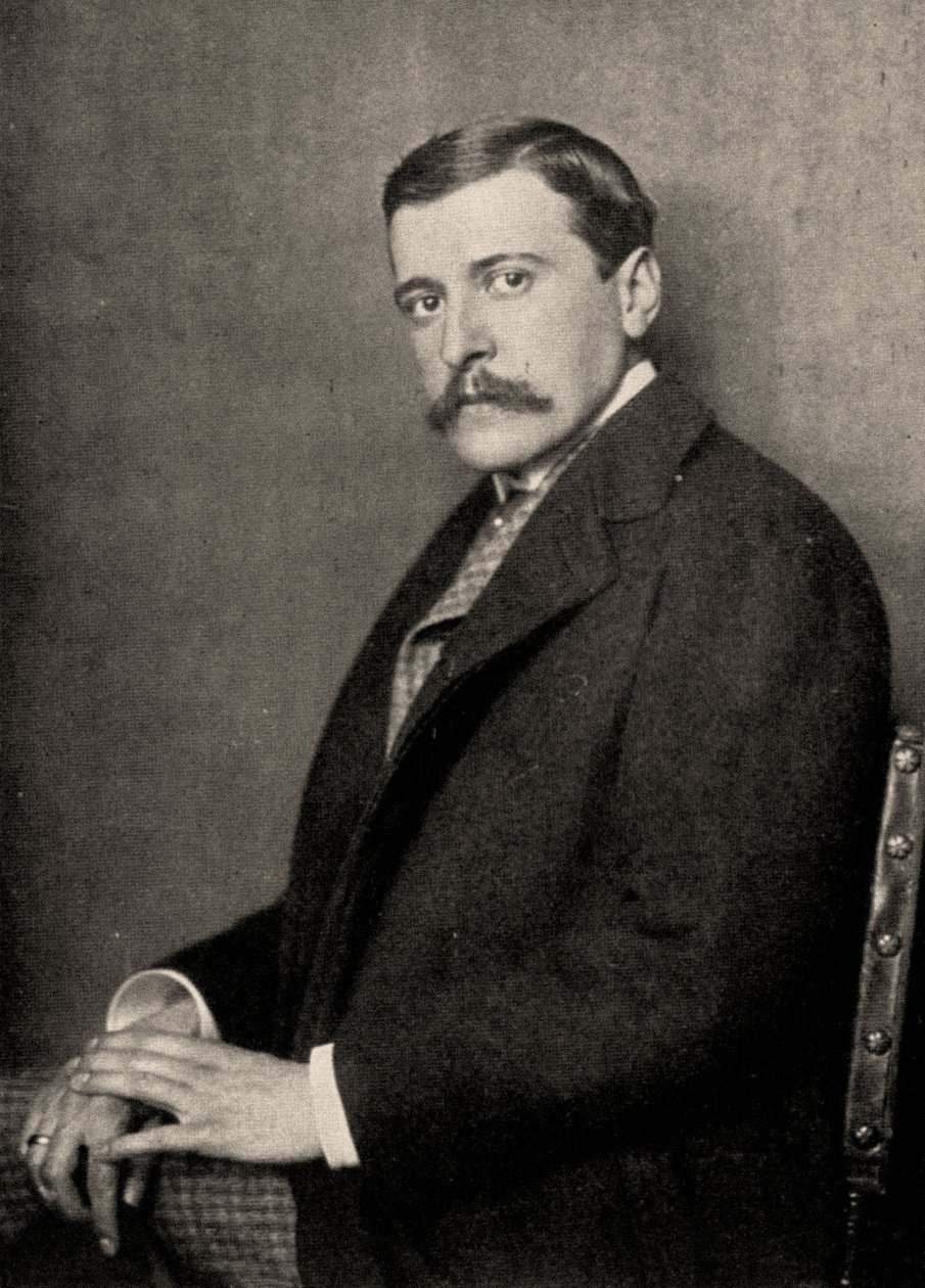 Portret Hugo von Hofmannsthala (zdjęcie) autorstwa Nicola Perscheid
