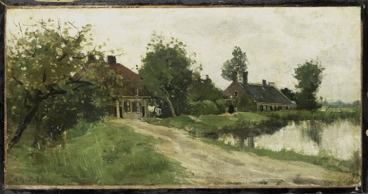 W pobliżu Breukelen na Vecht autorstwa Nicolaas Bastert