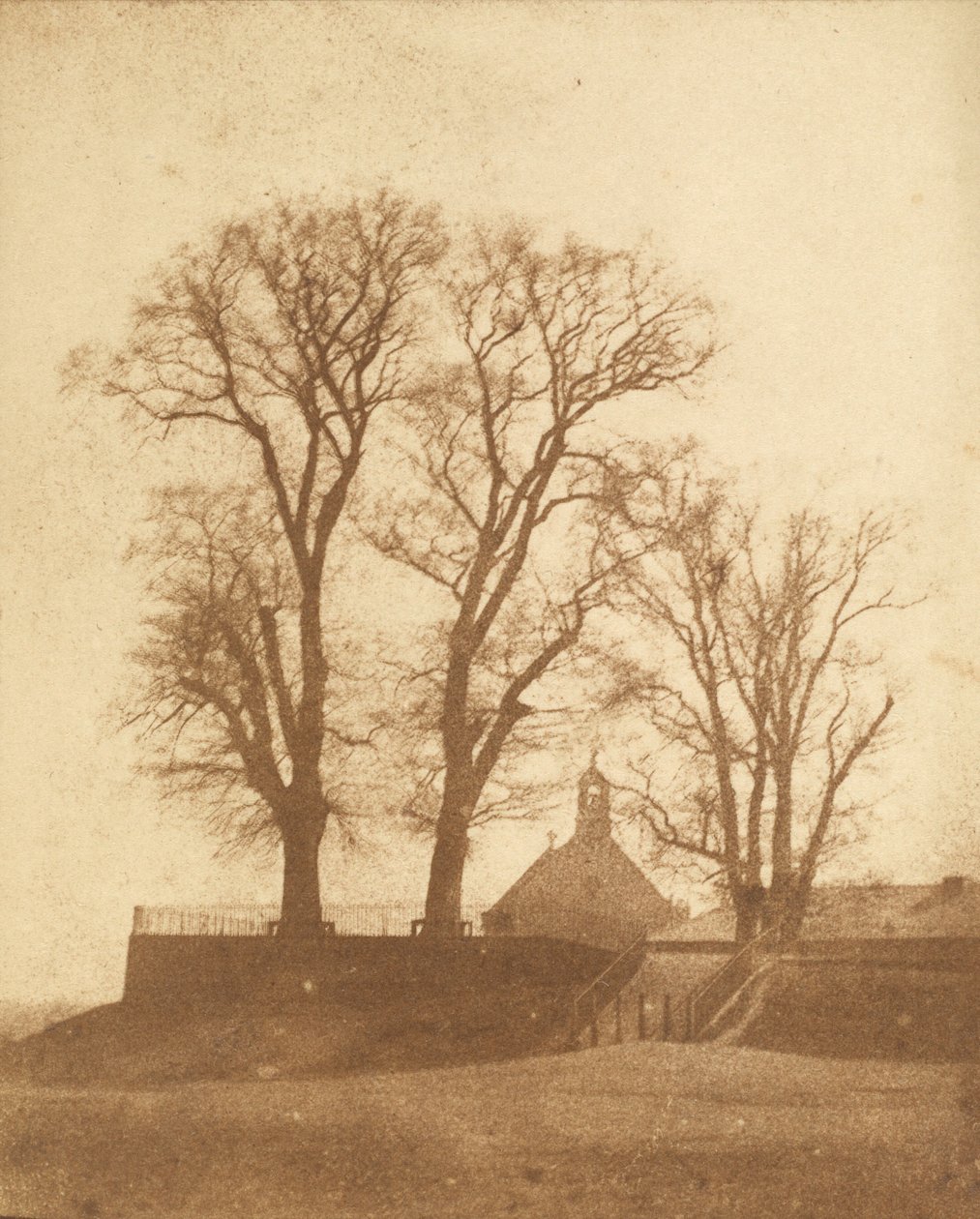 Forbury Hill, Reading, c. 1845. autorstwa Nicolaas Henneman
