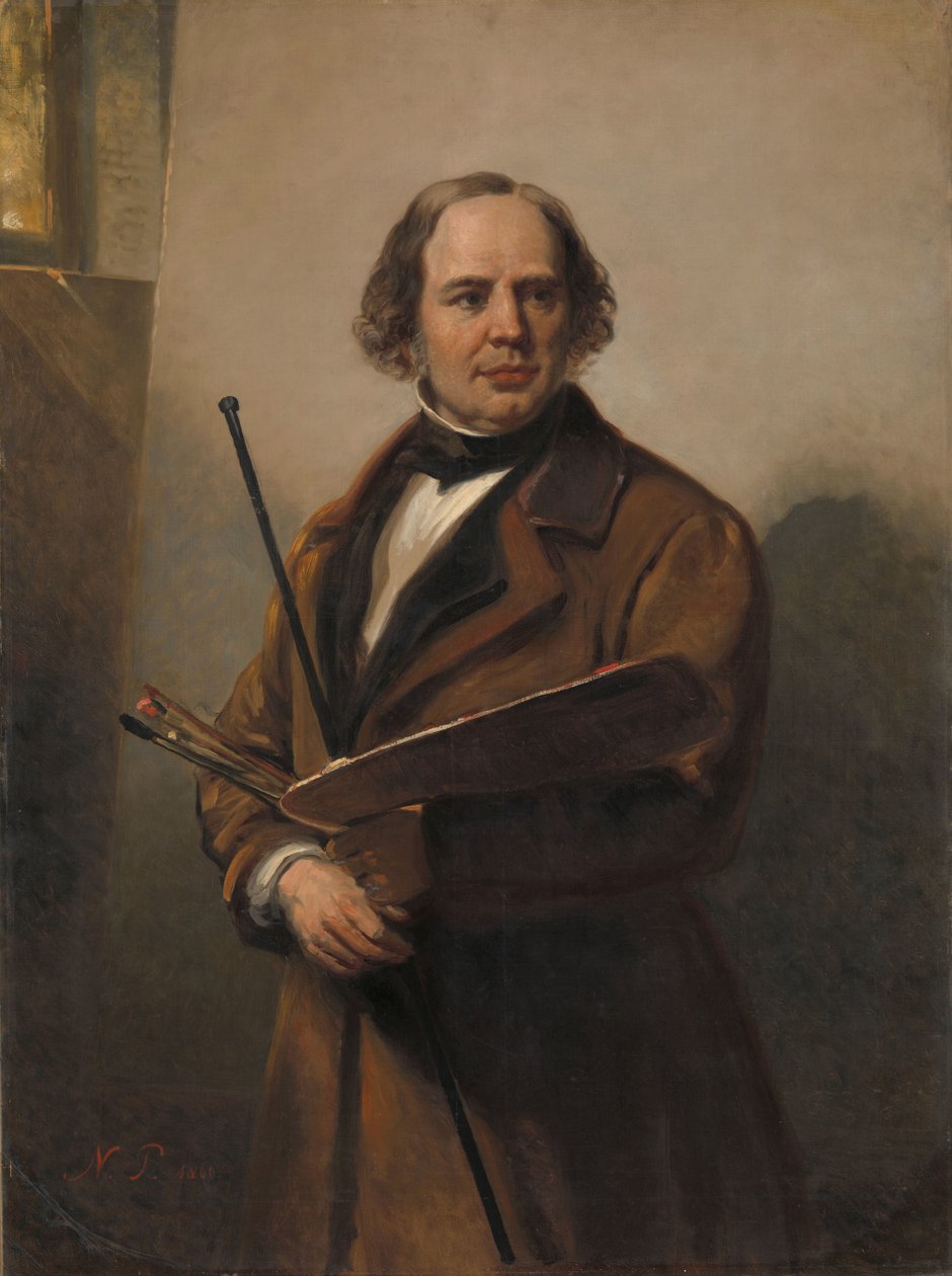 Jan Willem Pieneman, malarz, ojciec Nicolaasa Pienemana autorstwa Nicolaas Pieneman