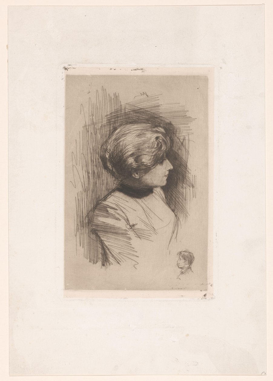 Portret nieznanej kobiety autorstwa Nicolaas van der Waay