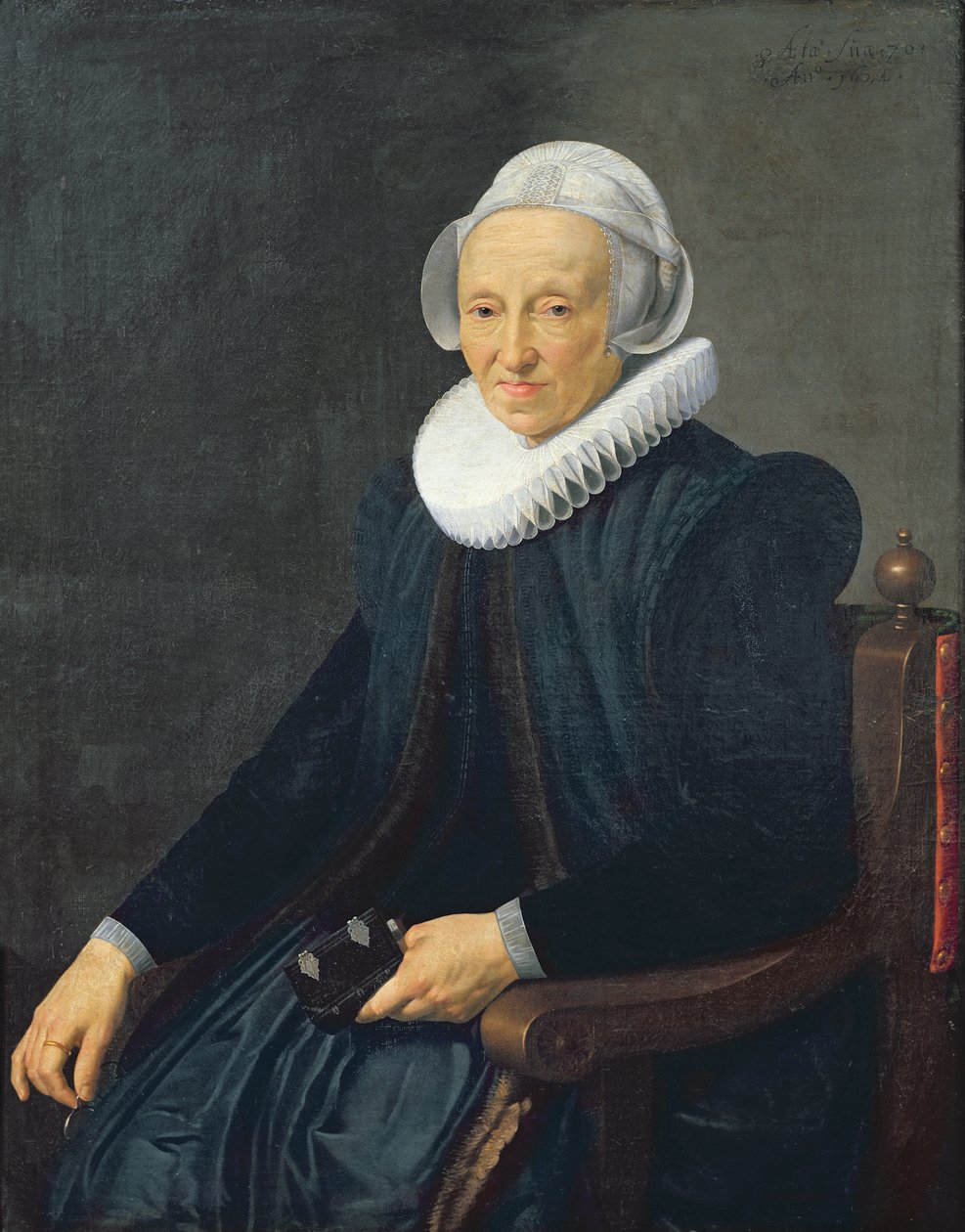 Хөгшин эмэгтэйн хөрөг, 1624 он autorstwa Nicolaes Eliasz