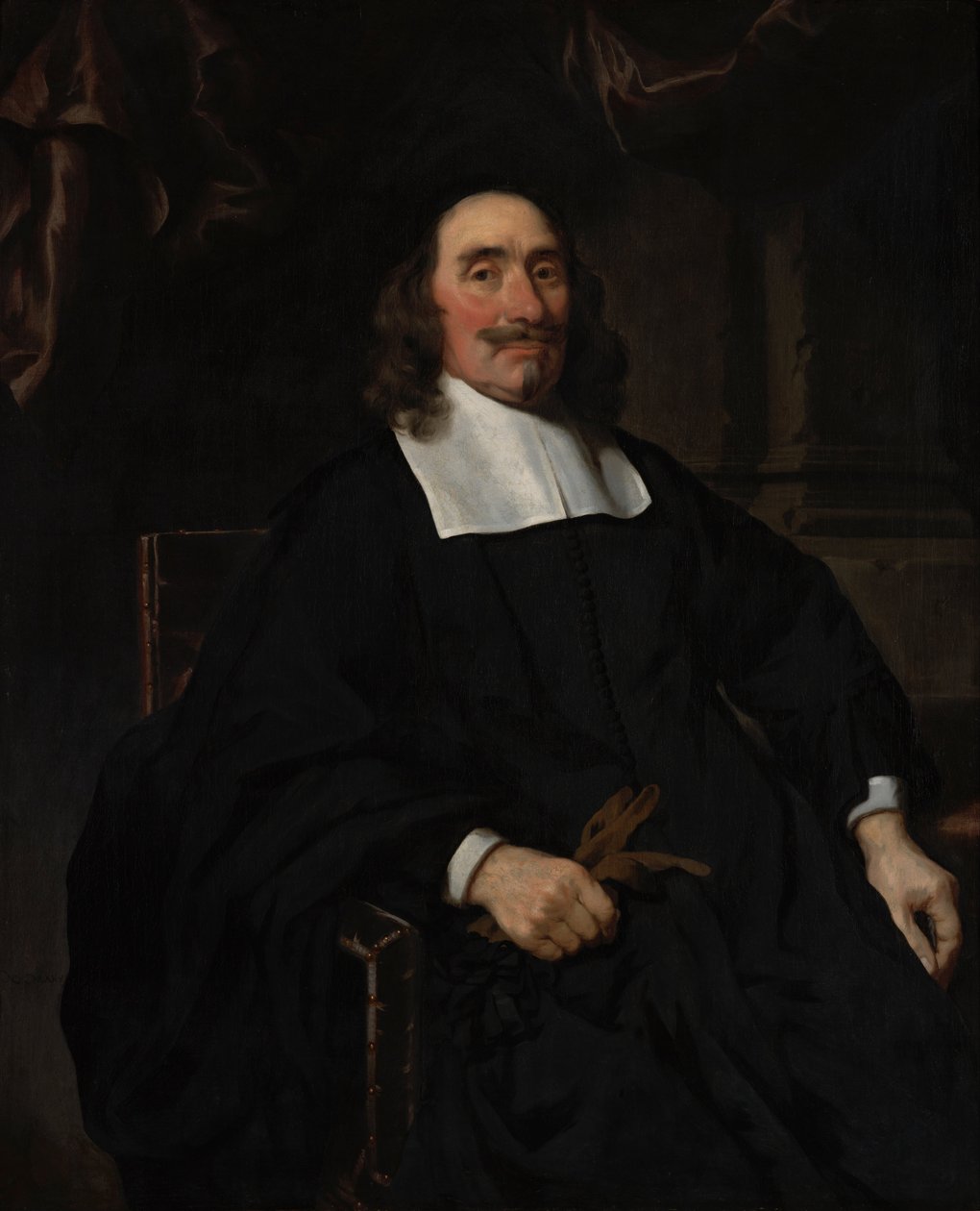 Portret dżentelmena autorstwa Nicolaes Maes