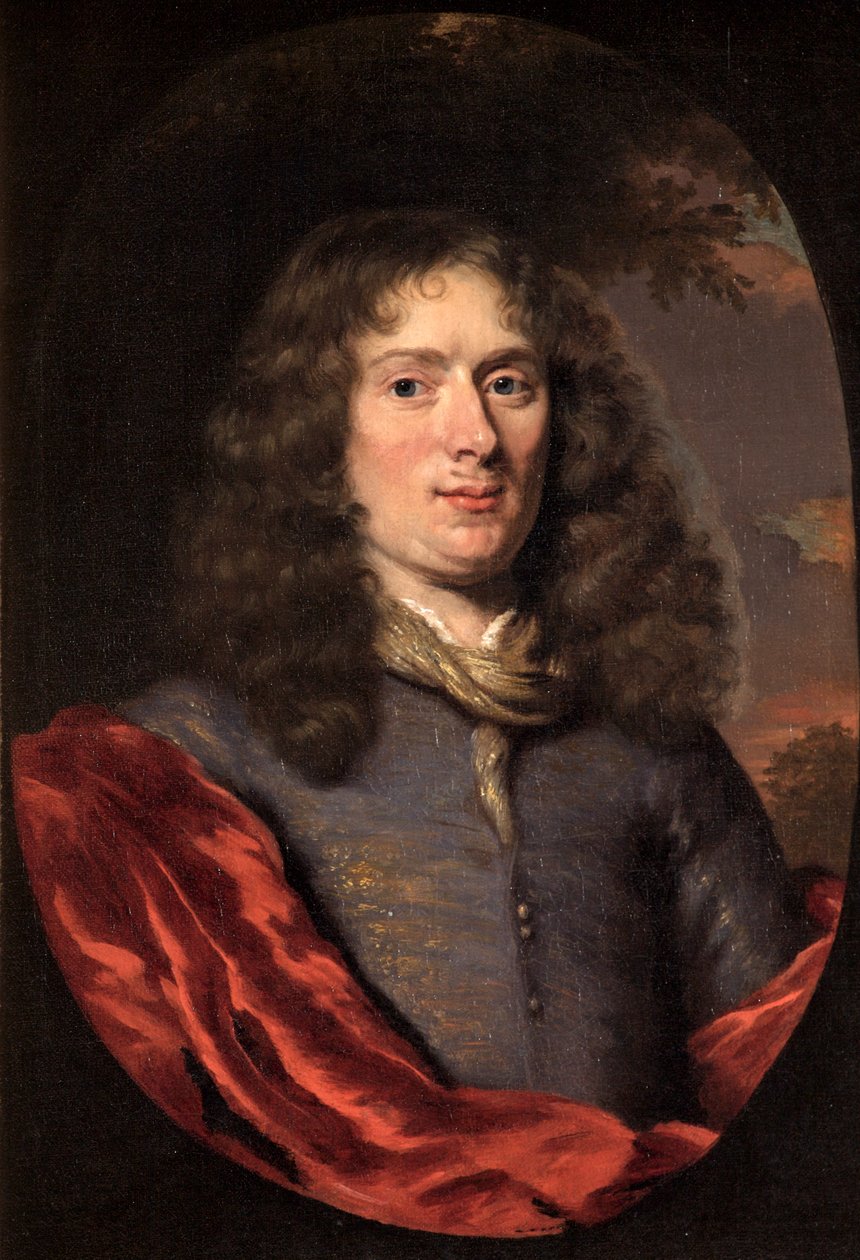 Portret młodego mężczyzny, ok. 1690 autorstwa Nicolaes Maes