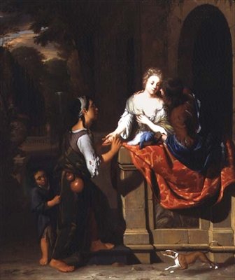 Wróżka autorstwa Nicolaes Verkolje