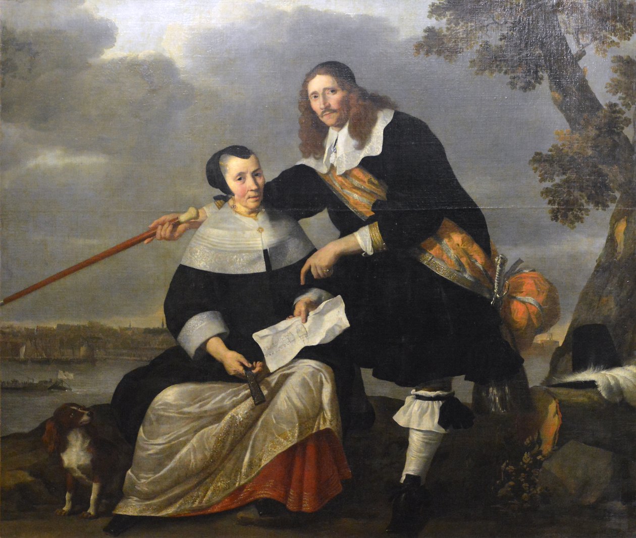 Portret Hendrycka Hencka i jego żony Cathariny Browers autorstwa Nicolaes de Helt Stockade