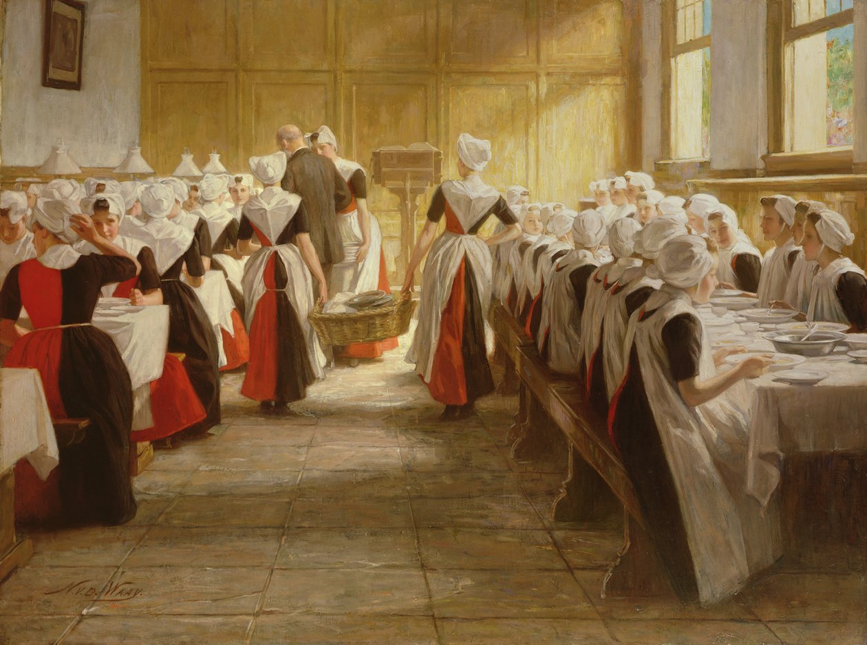 Czas na posiłek autorstwa Nicolaas van der Waay