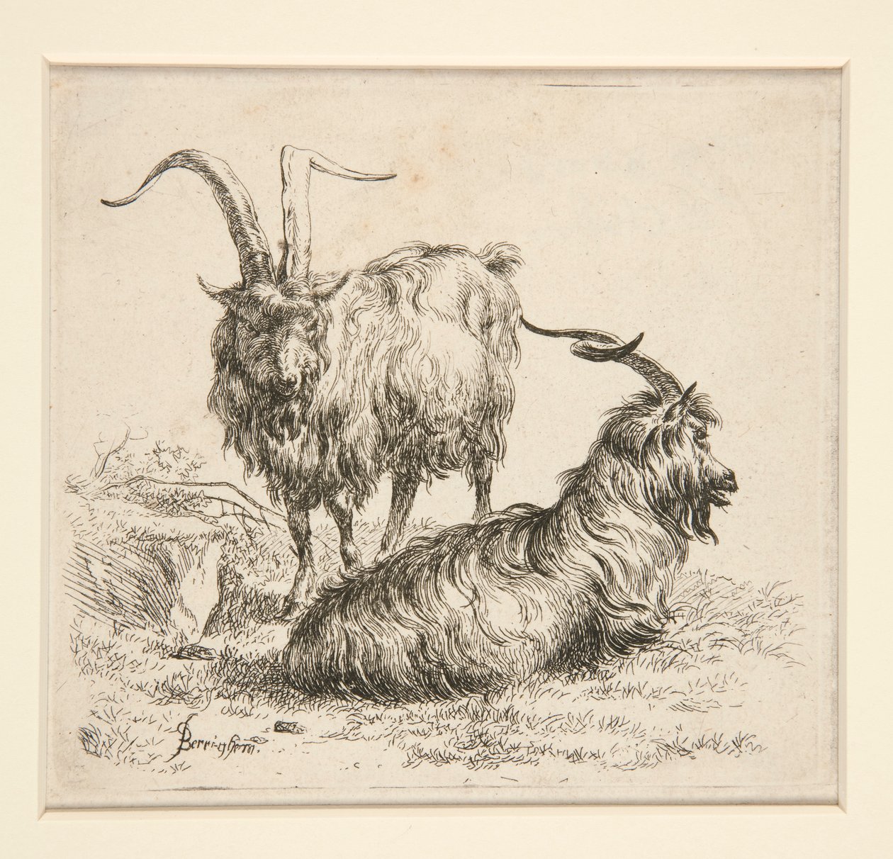 Kozy (od autorstwa Nicolaes Berchem