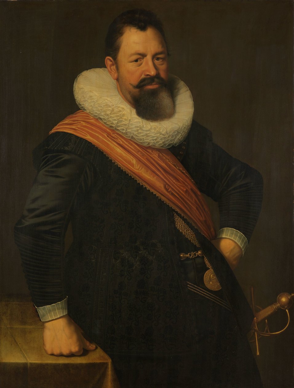 Portret Jochema Hendricksza Swartenhonta (1566-1627) autorstwa Nicolaes Eliasz Pickenoy