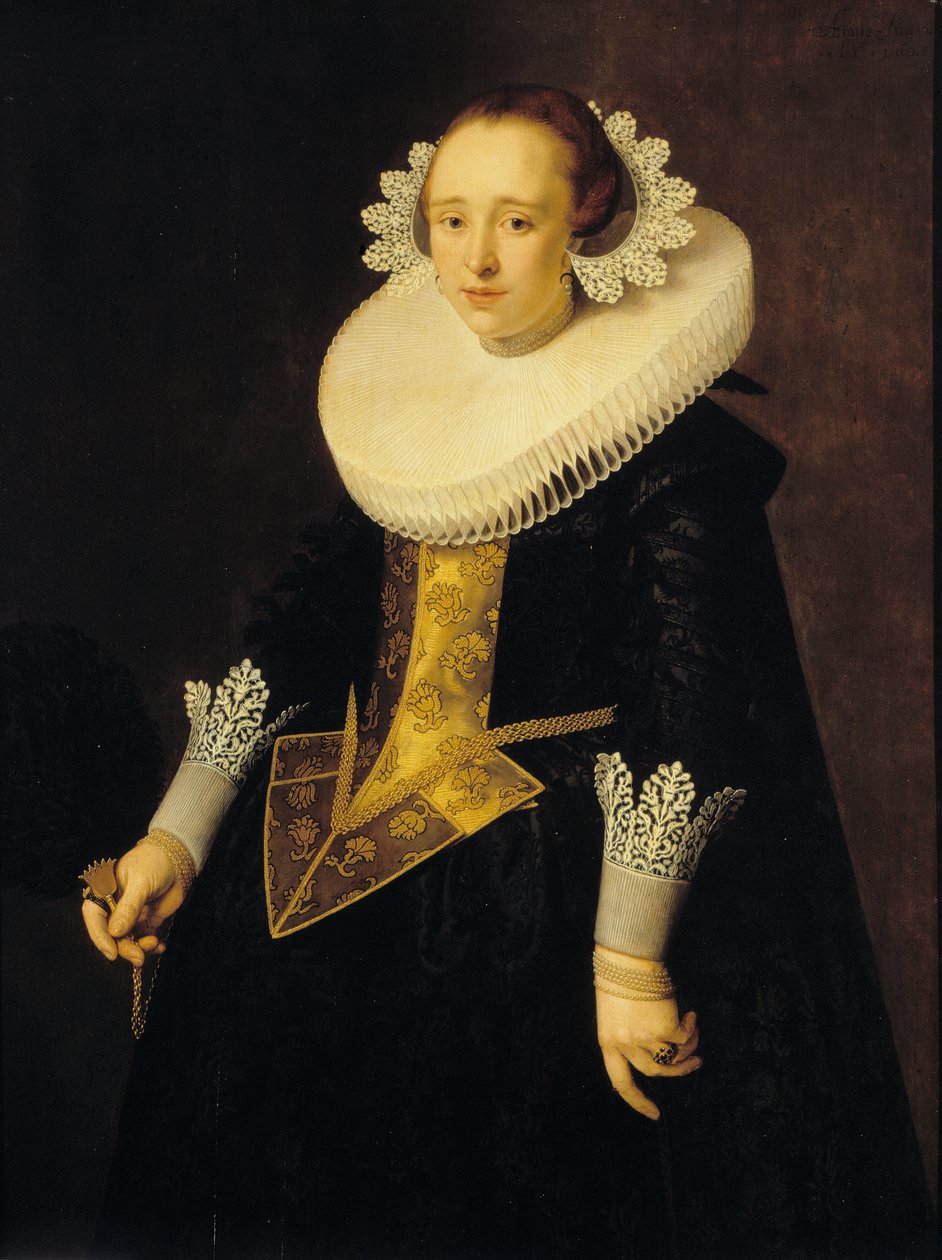Portret 22-letniej kobiety, 1628. autorstwa Nicolaes Eliasz. Pickenoy