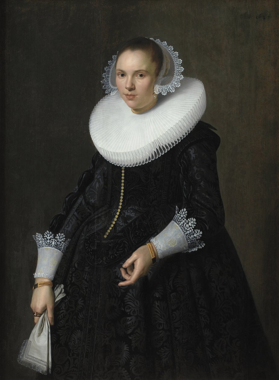 Portret damy autorstwa Nicolaes Eliasz. Pickenoy