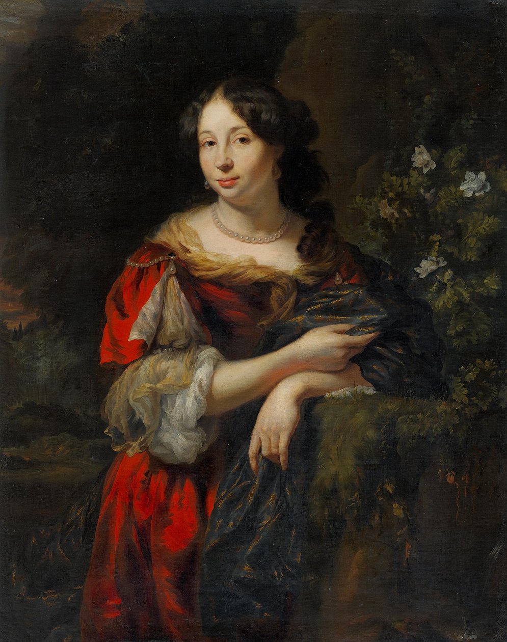 Portret młodej damy autorstwa Nicolaes Maes