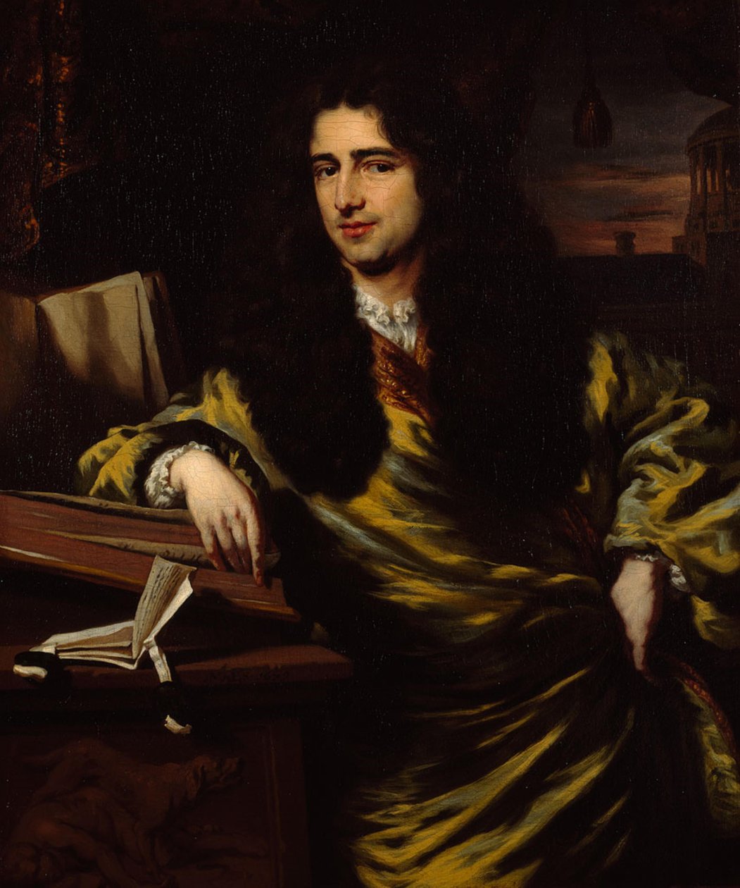 Cornelis Munter (1652-1708) autorstwa Nicolaes Maes