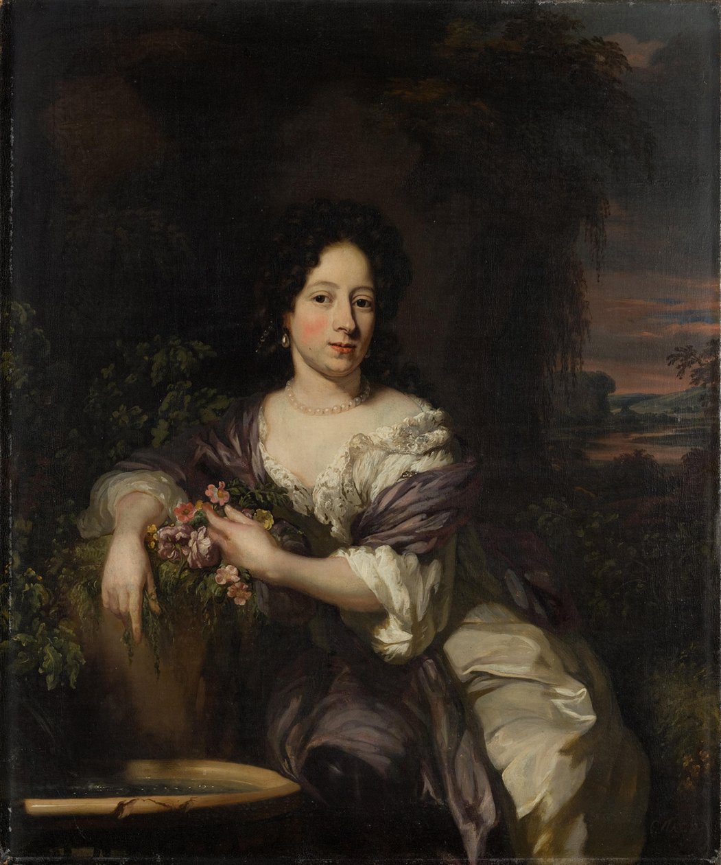 Madelena de la Court (1662-1712) autorstwa Nicolaes Maes