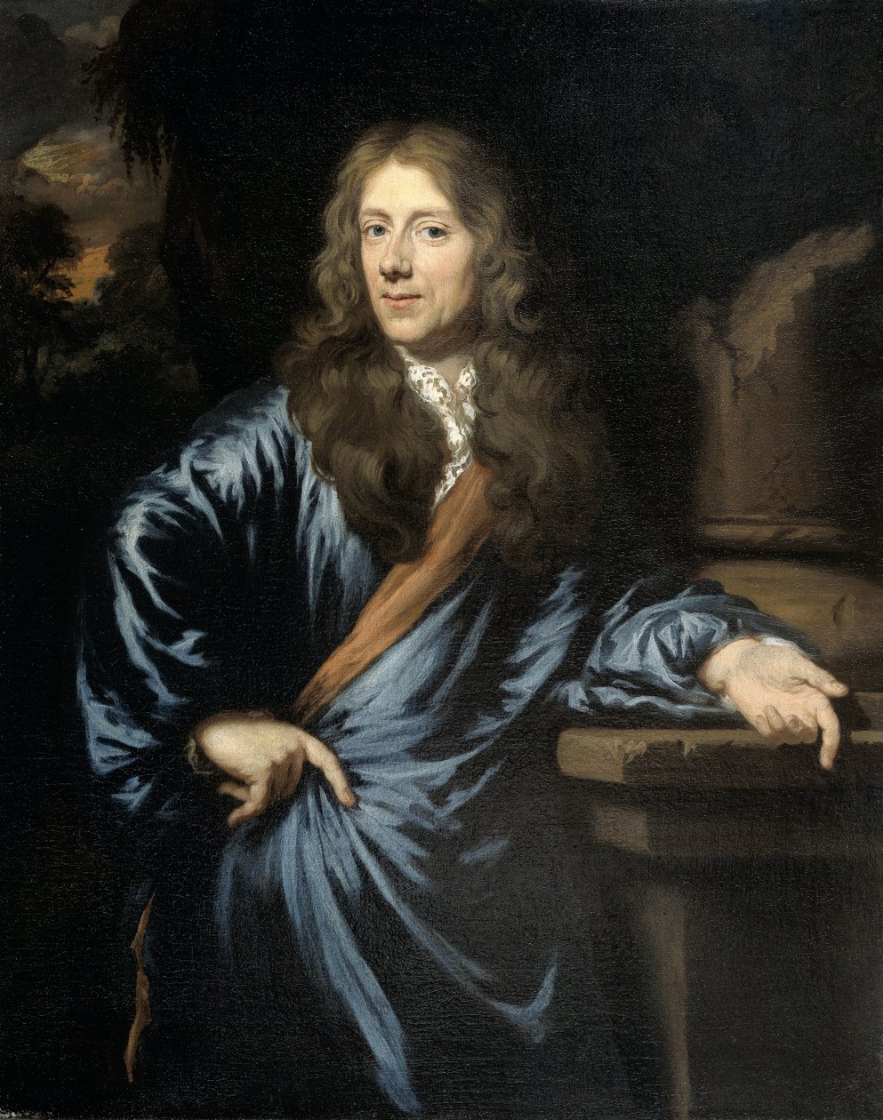 Portret Willema Potteya, prawnika i generalnego księgowego Flushing autorstwa Nicolaes Maes