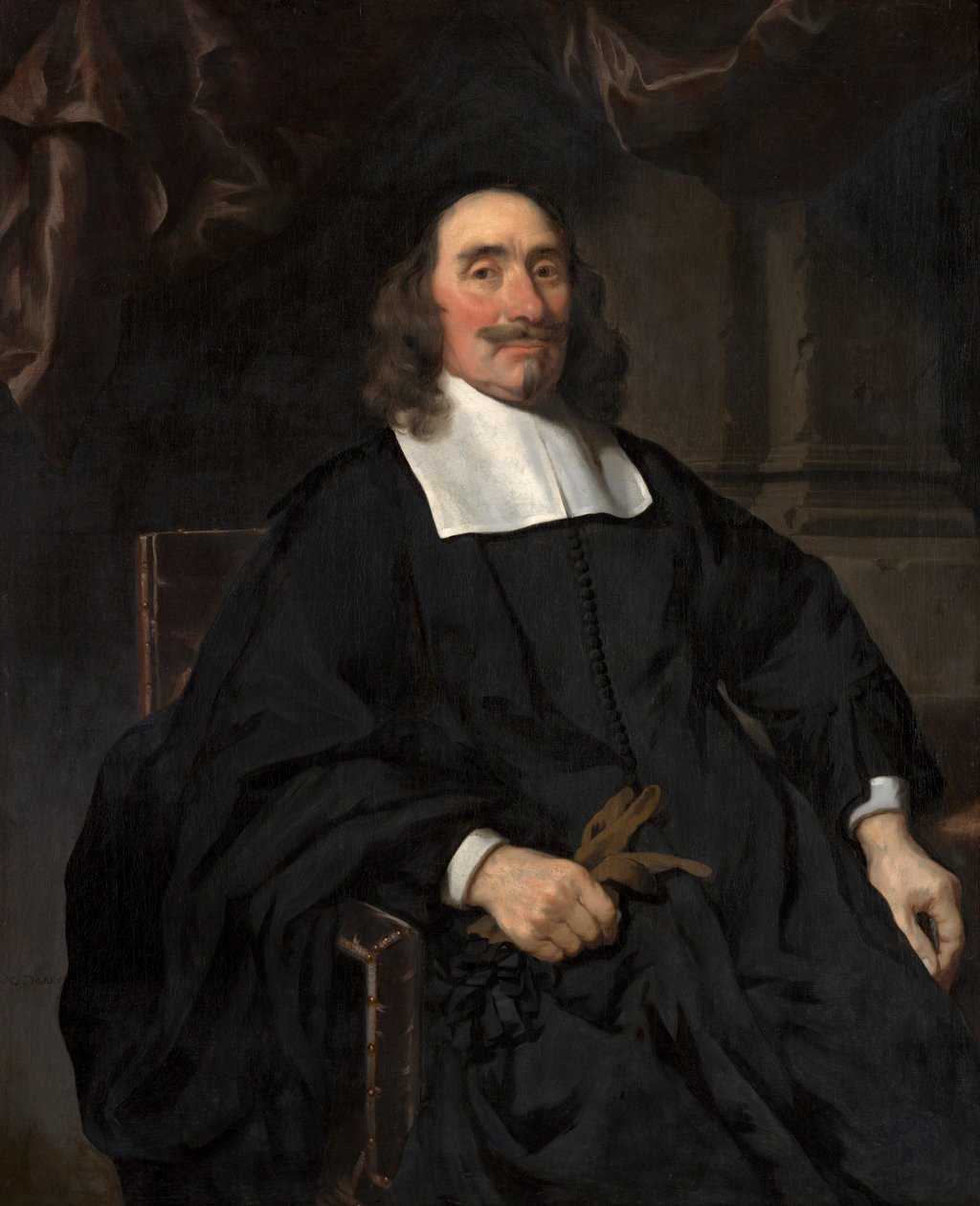 Portret dżentelmena autorstwa Nicolaes Maes