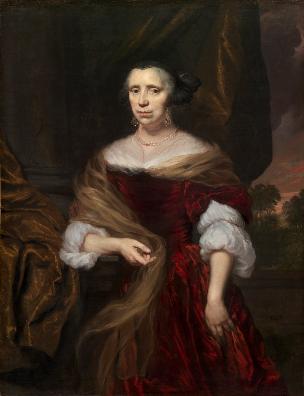 Portret damy autorstwa Nicolaes Maes