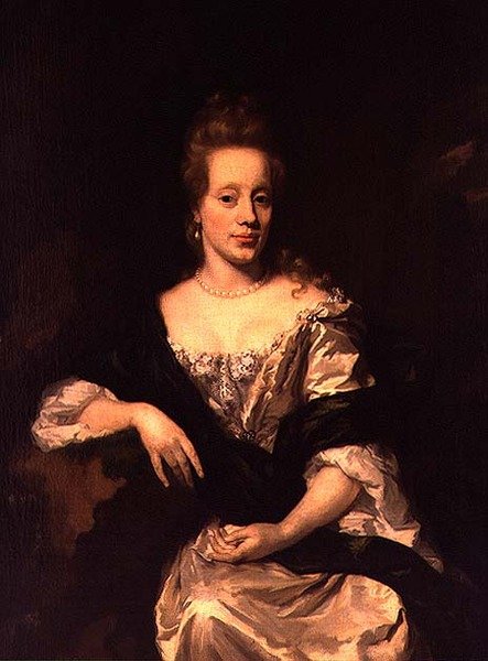 Portret damy, ok. 1675 (olej na płótnie) autorstwa Nicolaes Maes