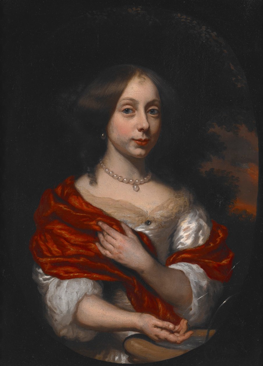 Portret młodej damy autorstwa Nicolaes Maes