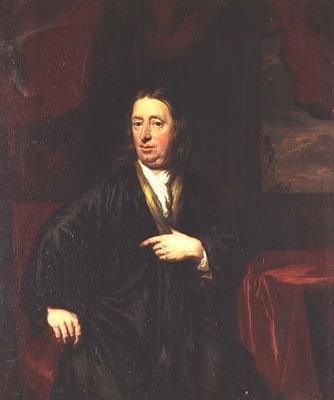 Portret dżentelmena w czarnym szlafroku autorstwa Nicolaes Maes