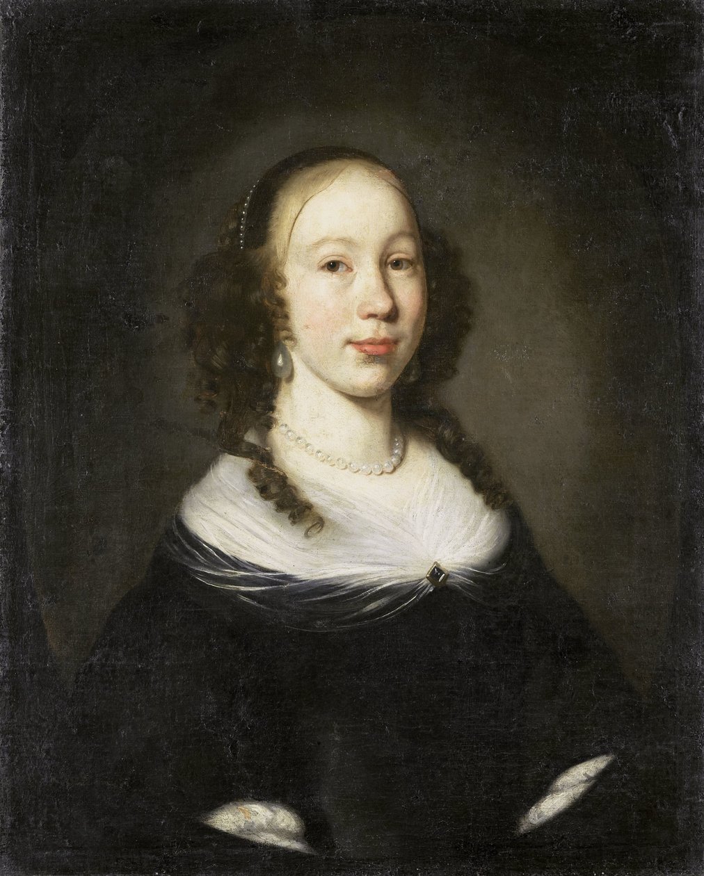 Portret młodej kobiety autorstwa Nicolaes Maes