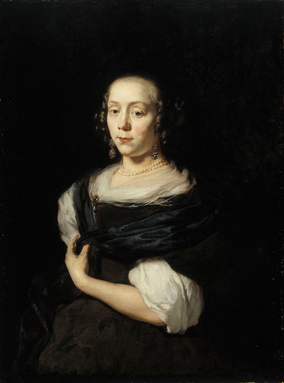 Portret młodej damy autorstwa Nicolaes Maes