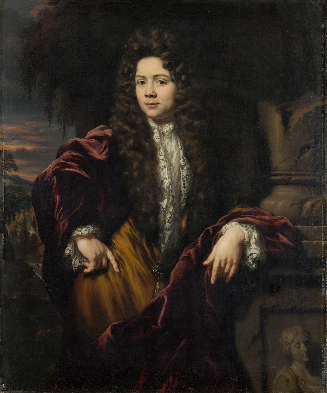Willem Backer (1656-1731) autorstwa Nicolaes Maes
