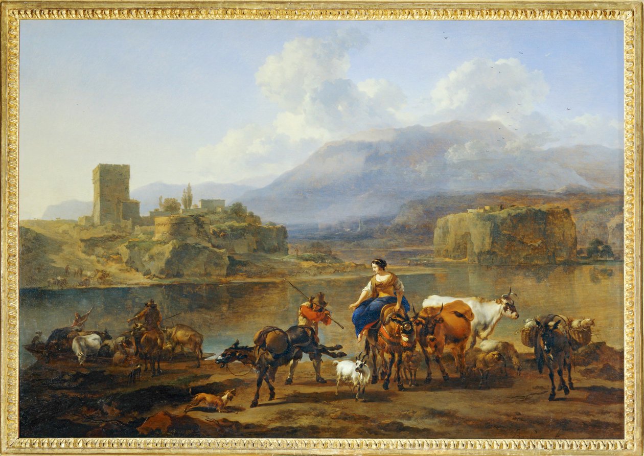 Zdanie egzaminu ... autorstwa Nicolaes Pietersz. Berchem