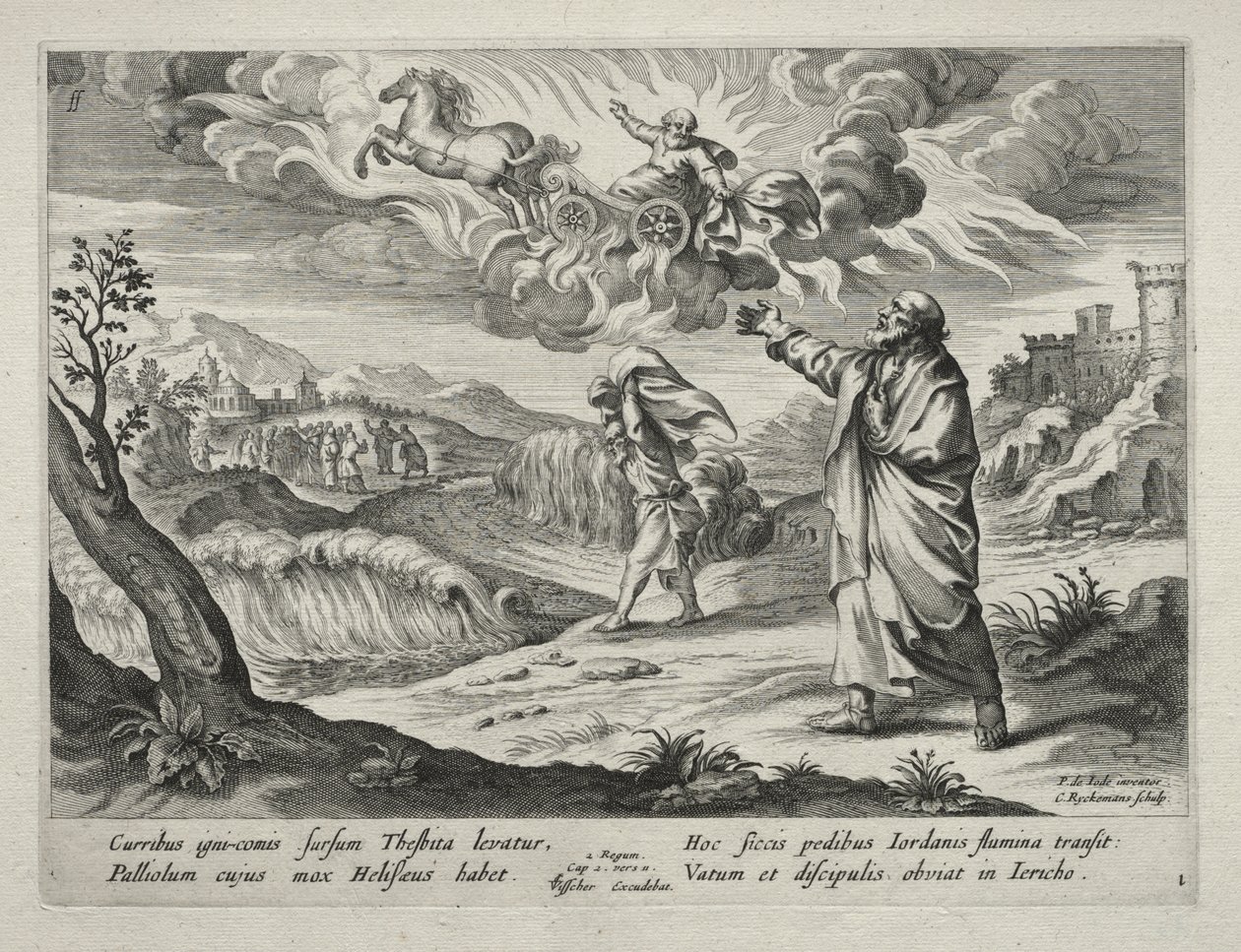 Historia Elizeusza autorstwa Nicolaes Rijckmans