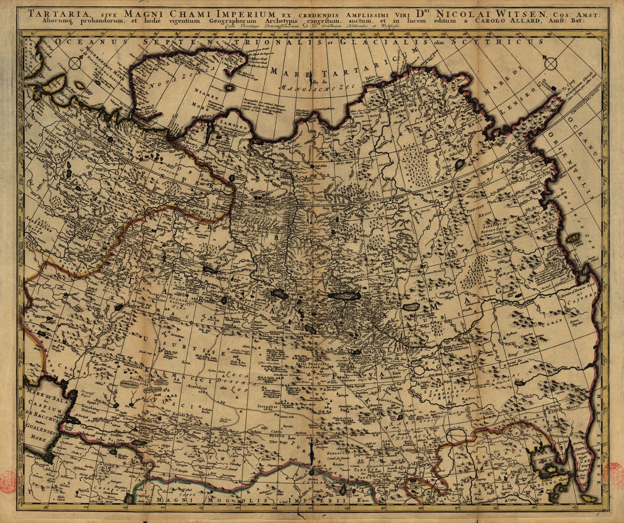 Tatar, czyli Imperium Wielkiego Chana autorstwa Nicolaes Witsen